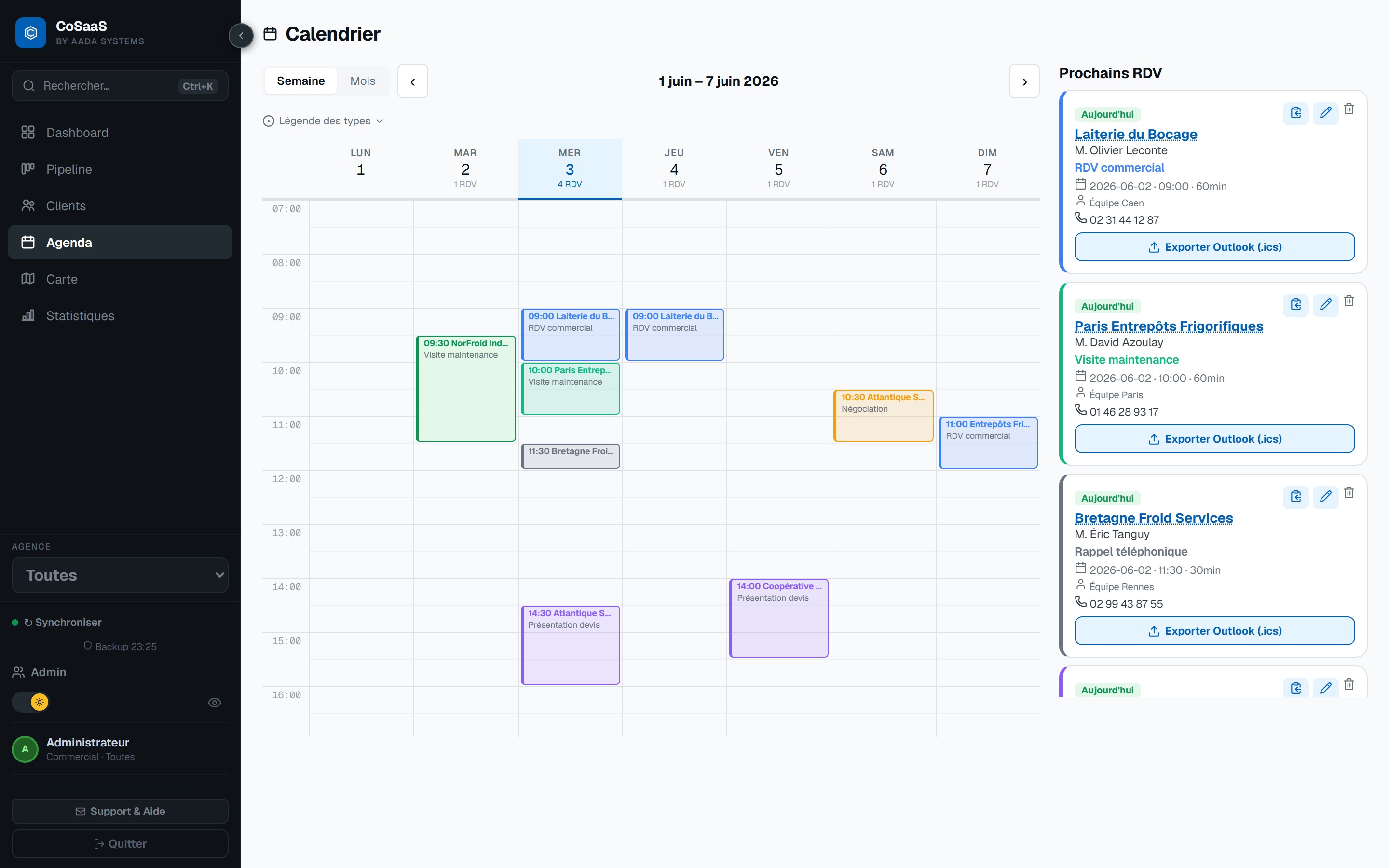 Agenda CoSaaS